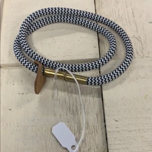 Herringbone braid bracelet by Tres Cuervos